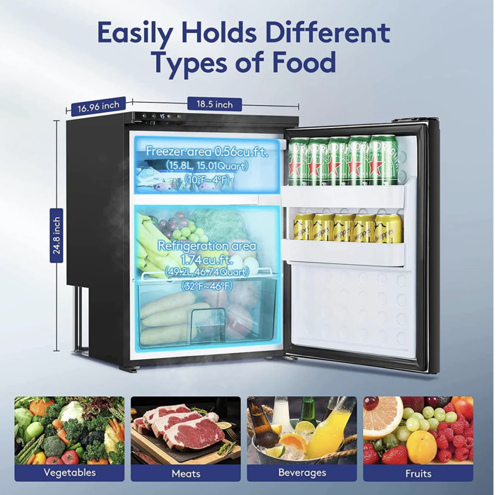 Introducing Bodega Budget-Friendly 12 Volt Dual-Zone RV Refrigerator -  inAra By May Pham