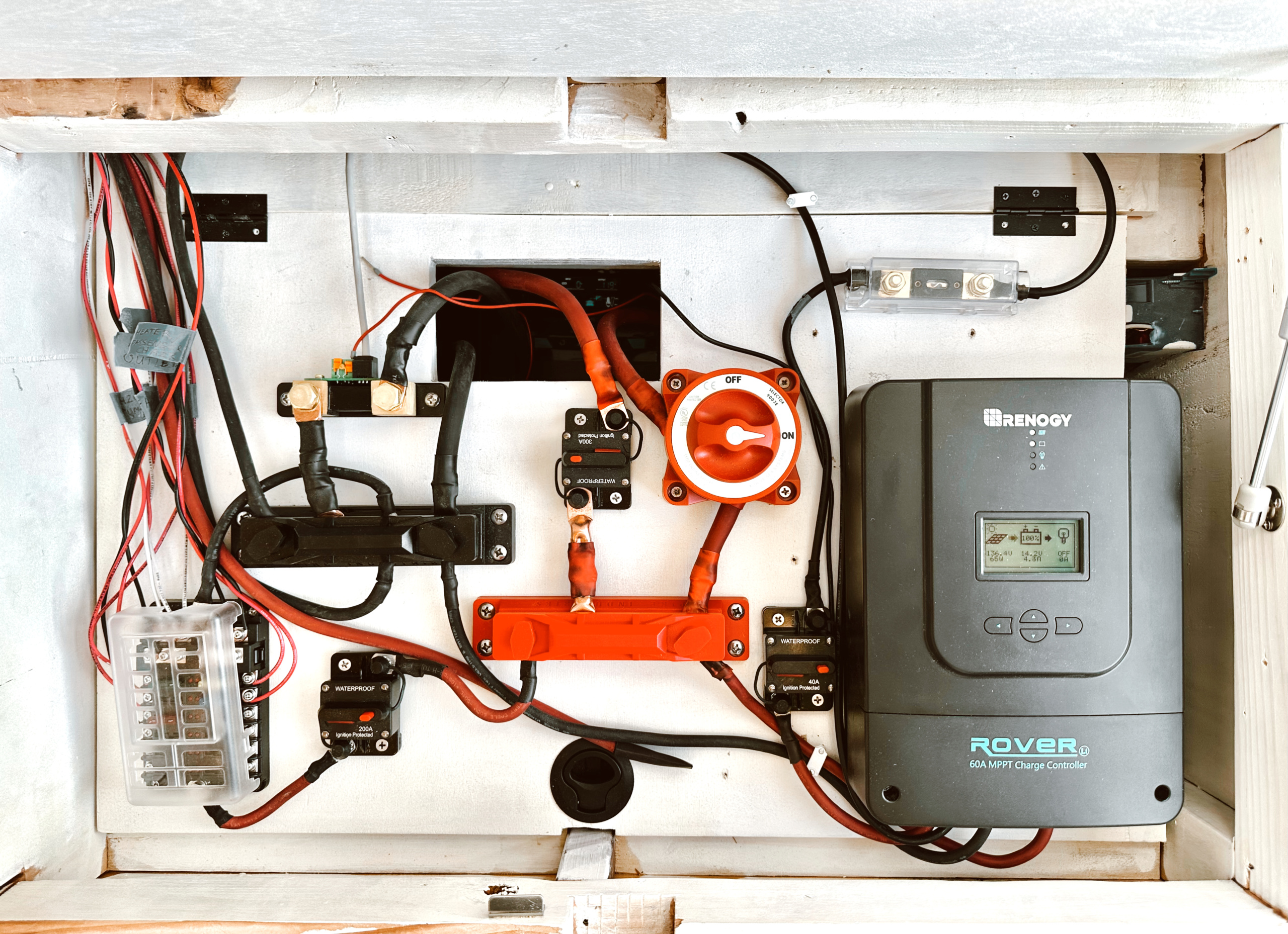 How-to Install a Battery Monitor in a DIY Camper Van Electrical System 